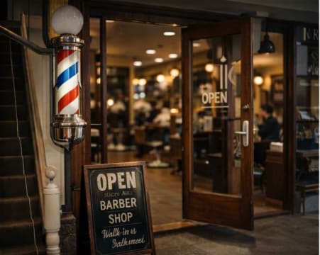 Well-Positioned CBD Barber Shop with Consistent Trade