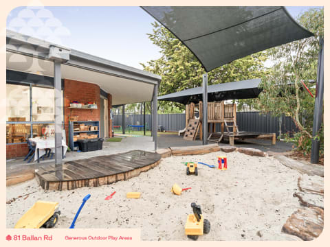 EXISTING CHILDCARE CENTRE FOR LEASE | $200,000 P.A. | APPROX. $2,667 PER PLACE