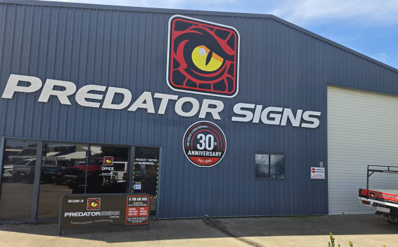 Predator Signs - Townsville