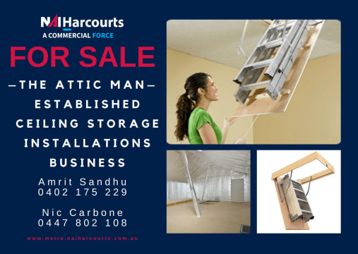 Well-Established Ceiling Storage Installation Business - Strong Reputation & Relationships