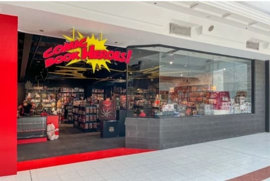 Comic Book Heroes - (2 Retail Shops Westfield Chermside & Mt Gravatt)