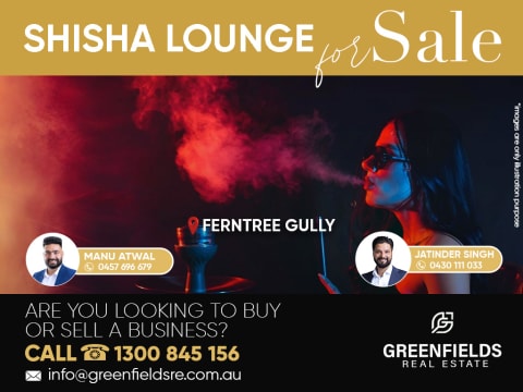 Profitable Shisha Lounge Under Management Business with Stylish Fit-Out - Popular Destination For...