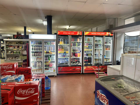 supermarket business with limited competition