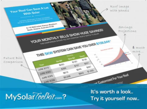 'My Solar Toolkit License' - Join the solar revolution and build Cash Flow