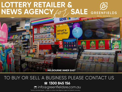 Profitable Lotto & News Agency – Easy One-Person Operation | Melbourne Inner East