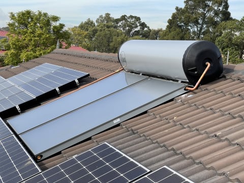 Solar hot water business