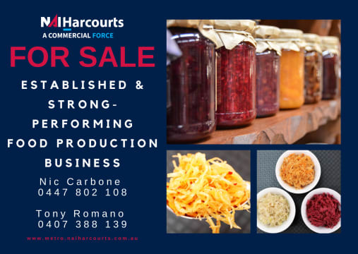 Established & Strong-Performing Wholesale Food Production Business