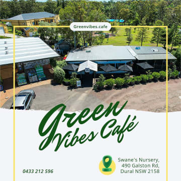 GREEN VIBES CAFE - DURAL 100+ Seatings, Profitable Business for sale