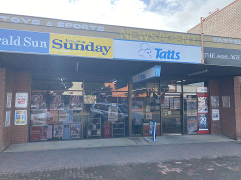 Tatts Lotto & Newsagency Shop With Freehold Property Near Horsham
