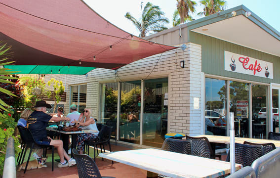 Café Restaurant Home Cooking with Take Away plus Beach House