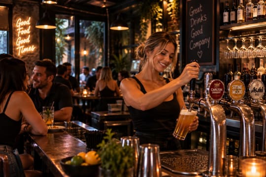 5 days Restaurant Bar, South Yarra, Under Manage, TA $50k pw