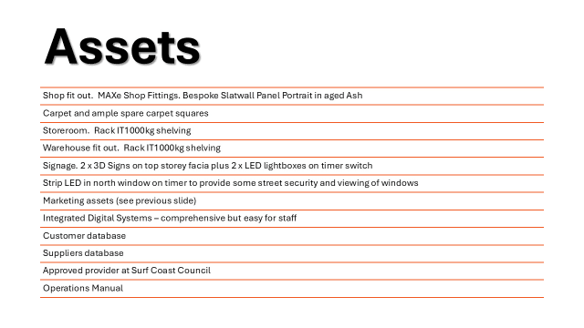 A Unique Opportunity