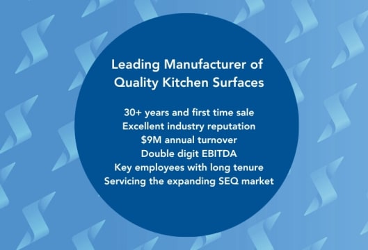 Renowned manufacturer of quality kitchen surfaces