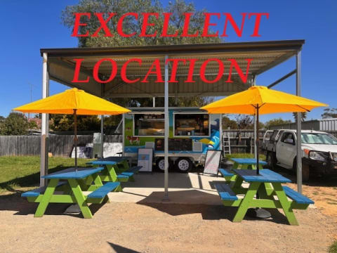 High profit    Fixed Food Van  Short Hours