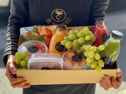 Fresh Fruit, Veg, Ready to Eat meals