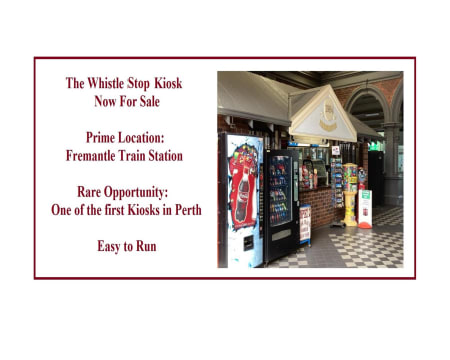 The Whistle Stop Kiosk - Fremantle Station - Authorised PTA Smartrider Cards