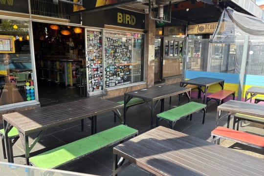 Yellow Bird - Situated prominently on the corner Chapel Street.