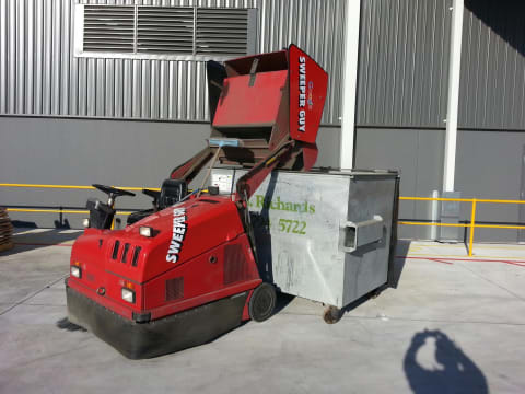 Warehouse Sweeping and Scrubbing