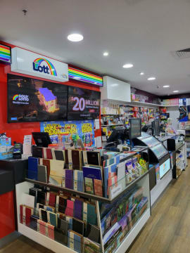 SHOPPING CENTRE NEWSAGENCY/GIFTS/TATTS FRANCHISE $350,000 PLUS SAV