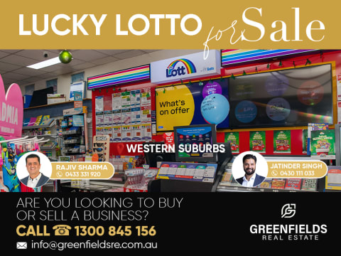Well-Established Tattslotto Business – Strong Local Following in the Western Suburbs!
