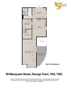 Premium Passive Investment Site With Established Tenant Harcourts and A Cafe Nth Tasmania