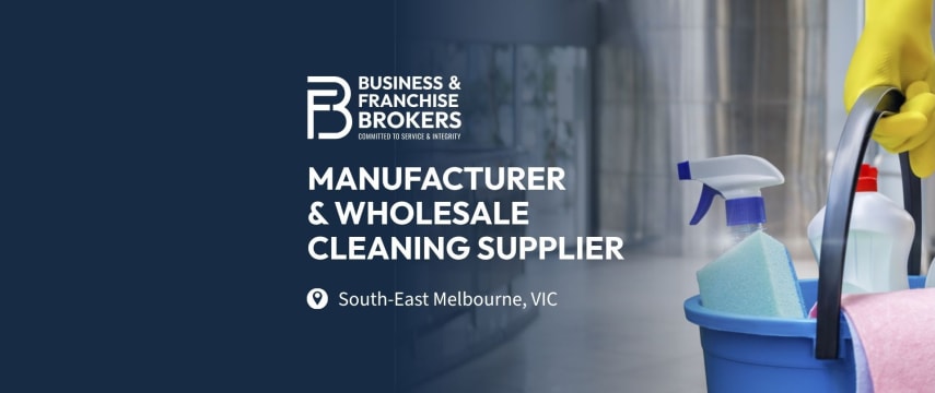 MANUFACTURER & WHOLESALE CLEANING SUPPLIER (SOUTH EAST MELB) BFB2504