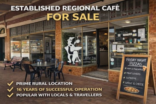 Established Regional Café | Strong Local Following | Proven 16-Year Operation
