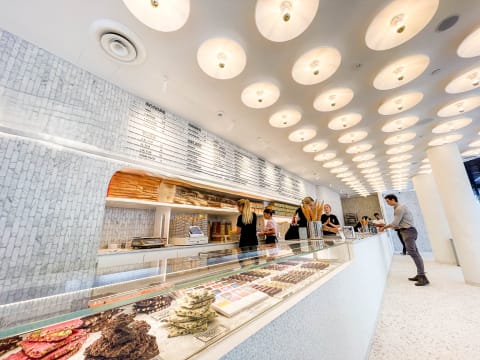 ICE CREAM & SELF SERVE YOGHURT - STATE OF THE ART - COST $500,000 TO SET UP
