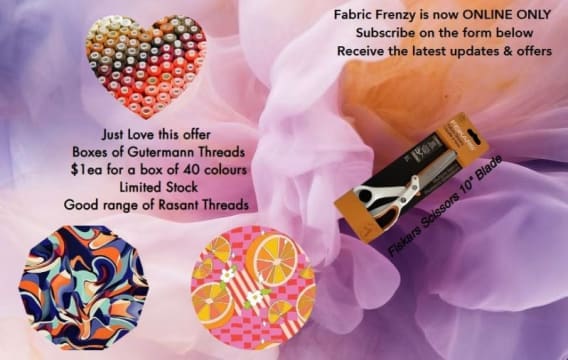 Online Business Website & Ebay store Fabric & Haberdashery