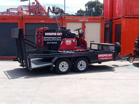 Warehouse Sweeping and Scrubbing