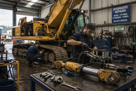 Diversified Auto Mechanical, 4x4 and Hydraulic Services Business for Sale / West
