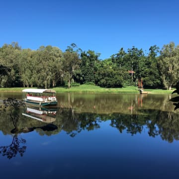 The closest Wet Tropics World Heritage river-based experience to Cairns