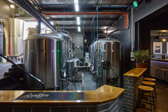 Microbrewery & Bar in North Hobart - Turnkey