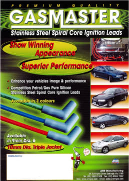 GasMaster Ignition Lead Manufacturing, Stock, Machinery & Brand Included