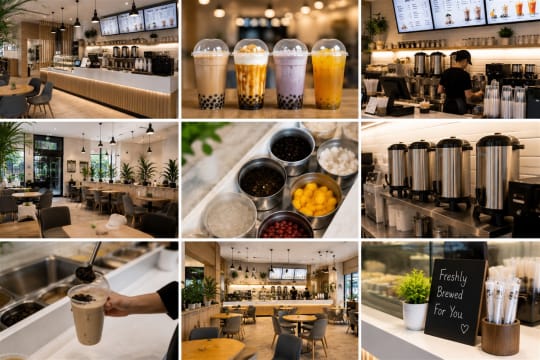 10-Store Bubble Tea Franchise Portfolio