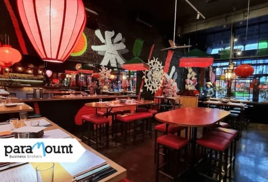 Well-established Asian Inspired Restaurant - Brunswick St. Fitzroy! (Our Ref: V2091)