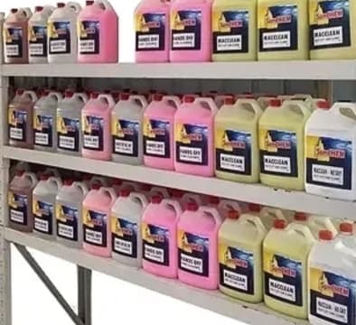 Cleaning products manufacturer     OFFERS ACCEPTED