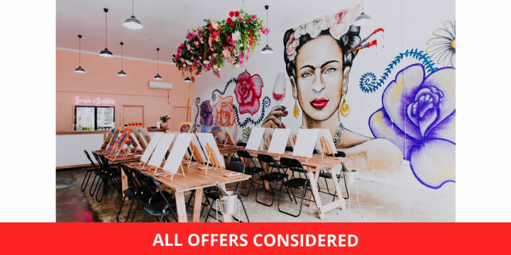 ALL OFFERS CONSIDERED - BOUTIQUE BUSINESS BRUSH & BUBBLES FOR SALE