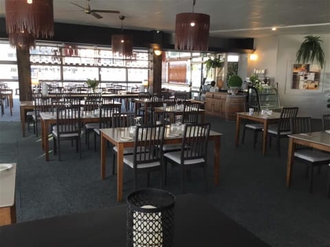 Waterfront dining