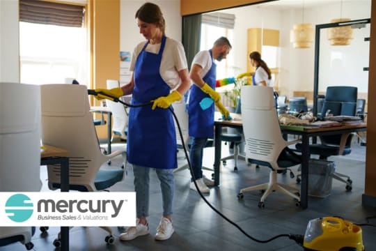 ESTABLISHED COMMERCIAL CLEANING SERVICES BUSINESS FOR SALE