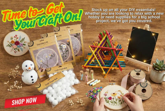 Online Craft and Homewares Product Range – National Opportunity