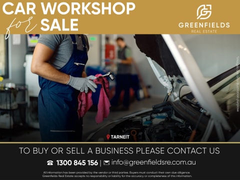 Well-Established Car Workshop for Sale in High-Growth Tarneit
