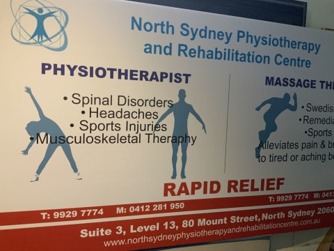 Long-Established Physiotherapy Practice in Prime North Sydney Location
