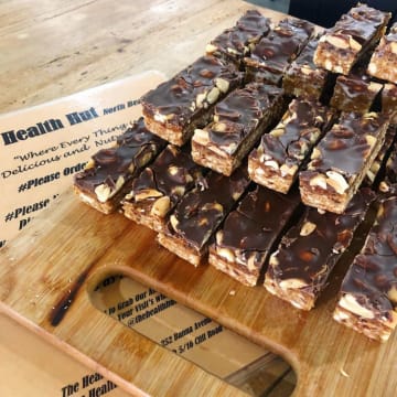 The Health Hut North Beach "where everything is delicious & Nutritious"