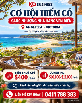 Beach front Restaurant for Sale  Anglesea, Great Ocean Road