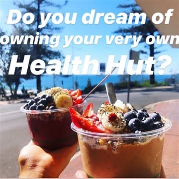 The Health Hut North Beach "where everything is delicious & Nutritious"