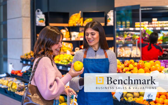 IGA in busy suburban shopping centre