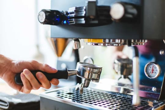 Busy Vietnamese cafe restaurant on busy dining street in Bayswater