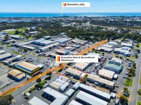 Established Busselton New & Secondhand Warehouse — $229,000 WIWO