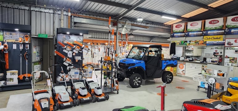 All About Mowers & Chainsaws Est. 26 Years, Strong Brand & High Growth Market